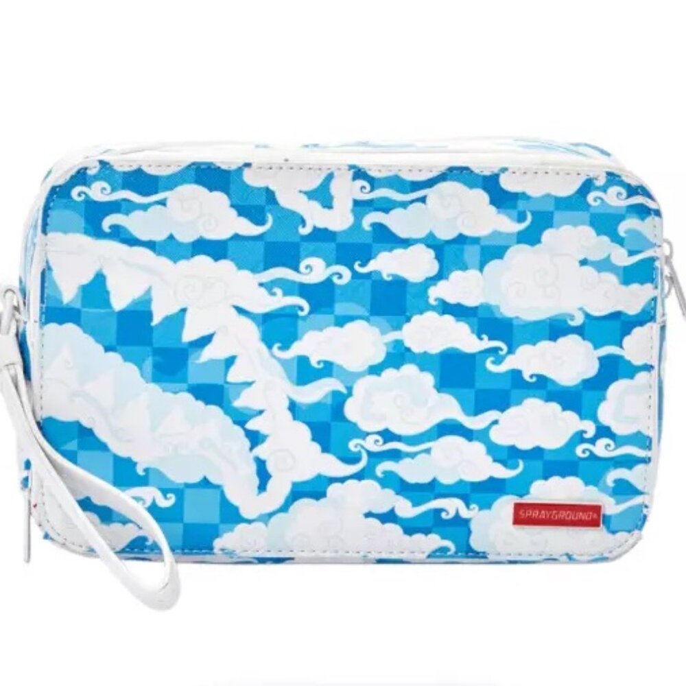 SKYBORNE Money Bag aka Toiletry by SprayGround Clutch Handbag Purse Travel Bag